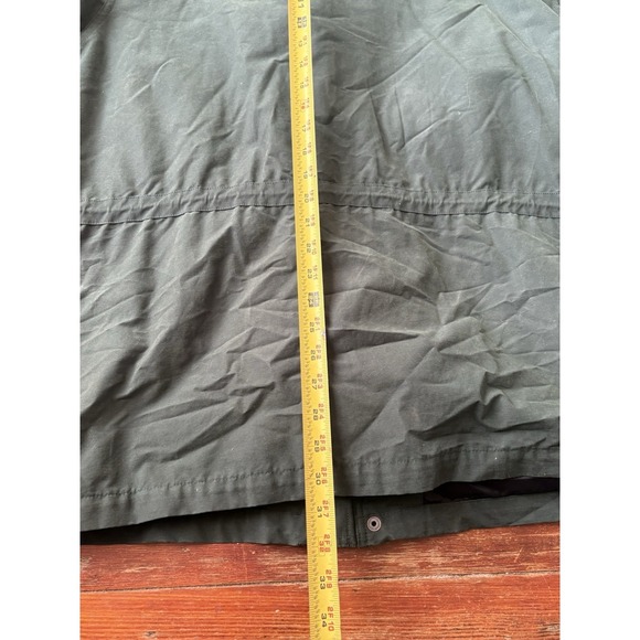 Eddie Bauer Hooded Jacket Chore Barn Coat Parka Mens M Plaid Wool Lined Field - Picture 10 of 10